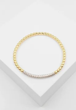 Flexarmband 750/18K Bicolor, Diamant 0.40ct. 17cm