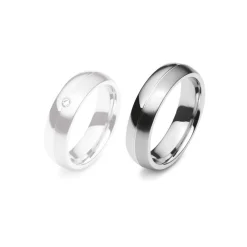 Freundschaftsring Edelstahl