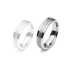 Freundschaftsring Edelstahl