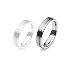 Freundschaftsring Edelstahl