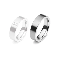 Freundschaftsring Edelstahl