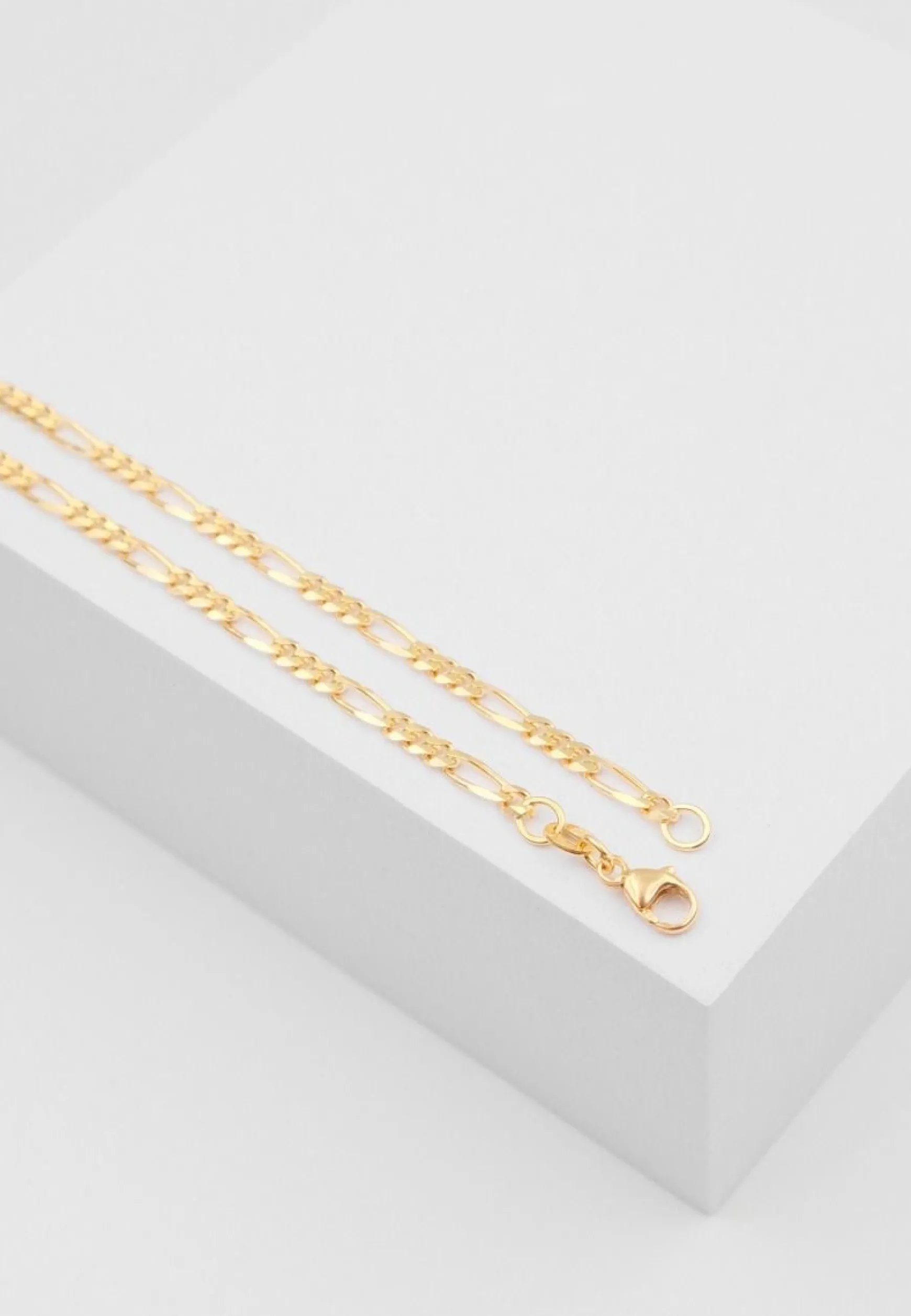Fusskette Figaro Gelbgold 750, 24cm, 2.9mm