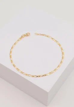 Fusskette Figaro Gelbgold 750, 24cm, 2.3mm