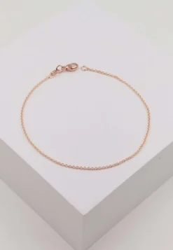 Fusskette Rundanker Rotgold 750, 24cm, 1.3mm