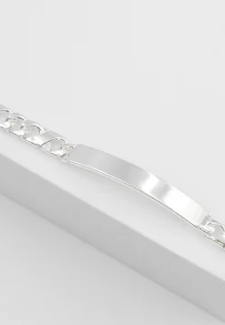 ID-Bracelet 8er-Kette Silber 925, 4.9mm, 19cm