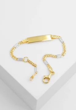 ID-Bracelet Fantasie Gelbgold 585, 2.3mm, 14cm
