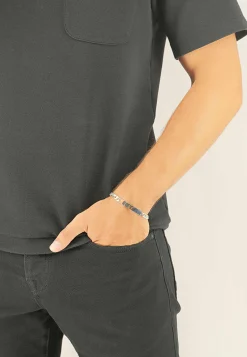 ID-Bracelet Panzer Silber 925, 6mm, 19cm