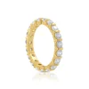 Memoire Ring Gelbgold 750 Zirkonia