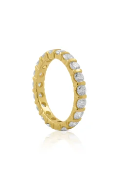 Mémoire Ring Diamant 2ct. Gelbgold 750