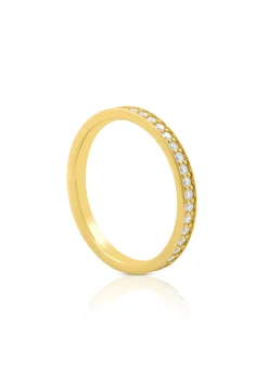 Mémoire Ring Diamant 0.50ct. Gelbgold 750