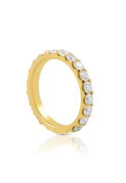 Mémoire Ring Diamant 2ct. Gelbgold 750