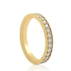 Mémoire Ring Diamant 1.00ct. Gelbgold 750