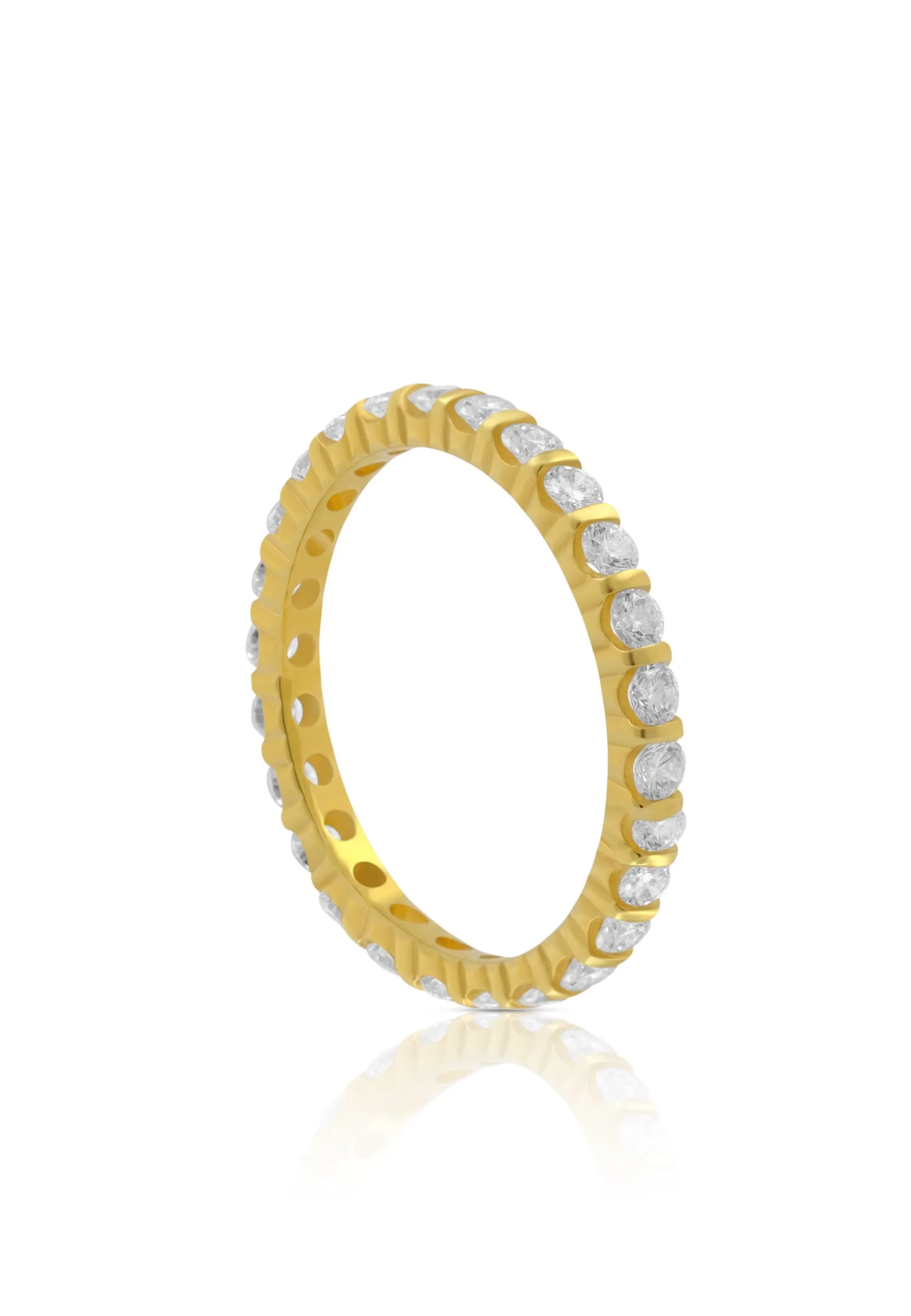 Mémoire Ring Diamant 1.00ct. Gelbgold 750