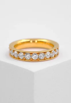 Mémoire Ring Diamant 2ct. Gelbgold 750