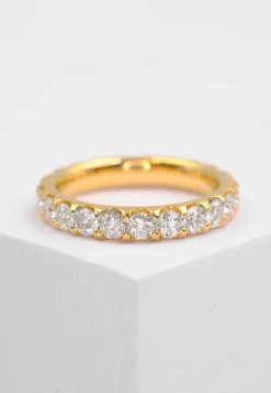 Mémoire Ring Diamant 2ct. Gelbgold 750