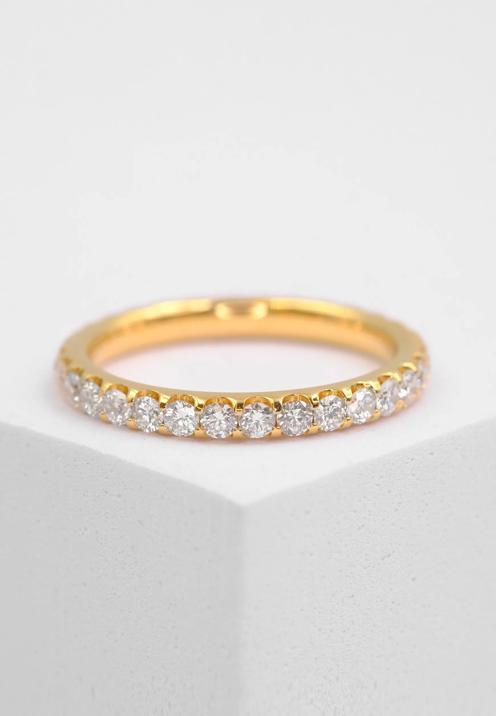 Mémoire Ring Diamant 1.00ct. Gelbgold 750