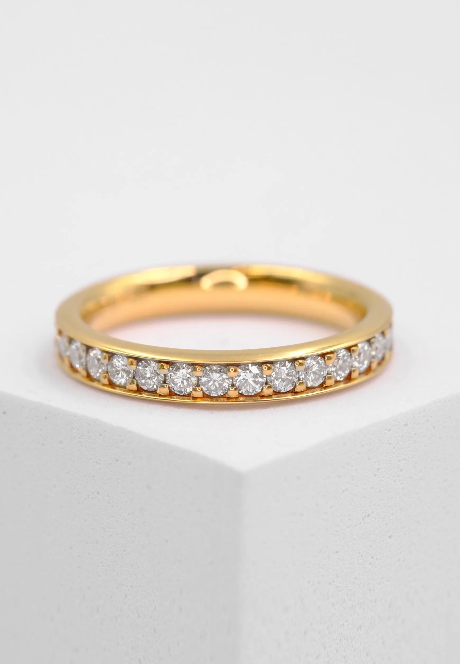Mémoire Ring Diamant 1.00ct. Gelbgold 750