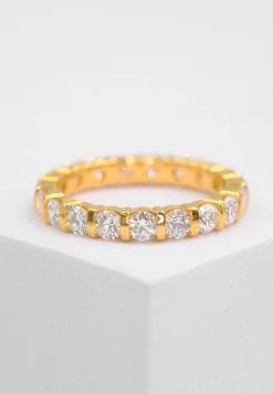 Mémoire Ring Diamant 2ct. Gelbgold 750