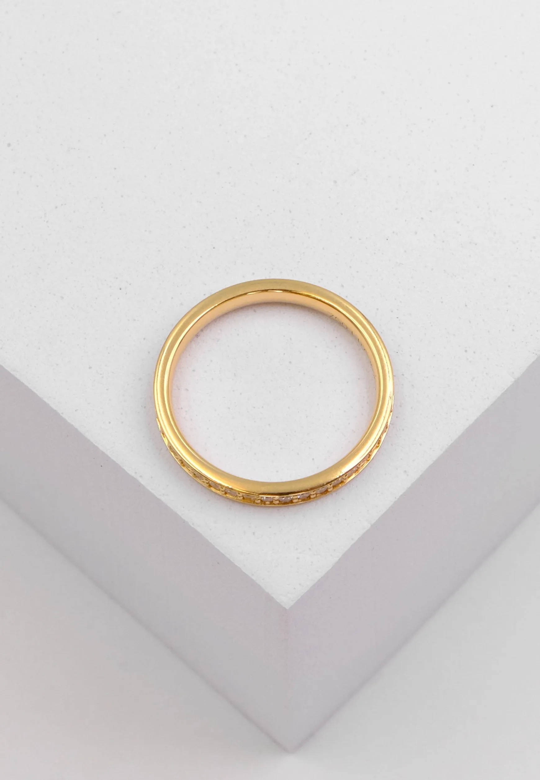 Mémoire Ring Diamant 0.50ct. Gelbgold 750
