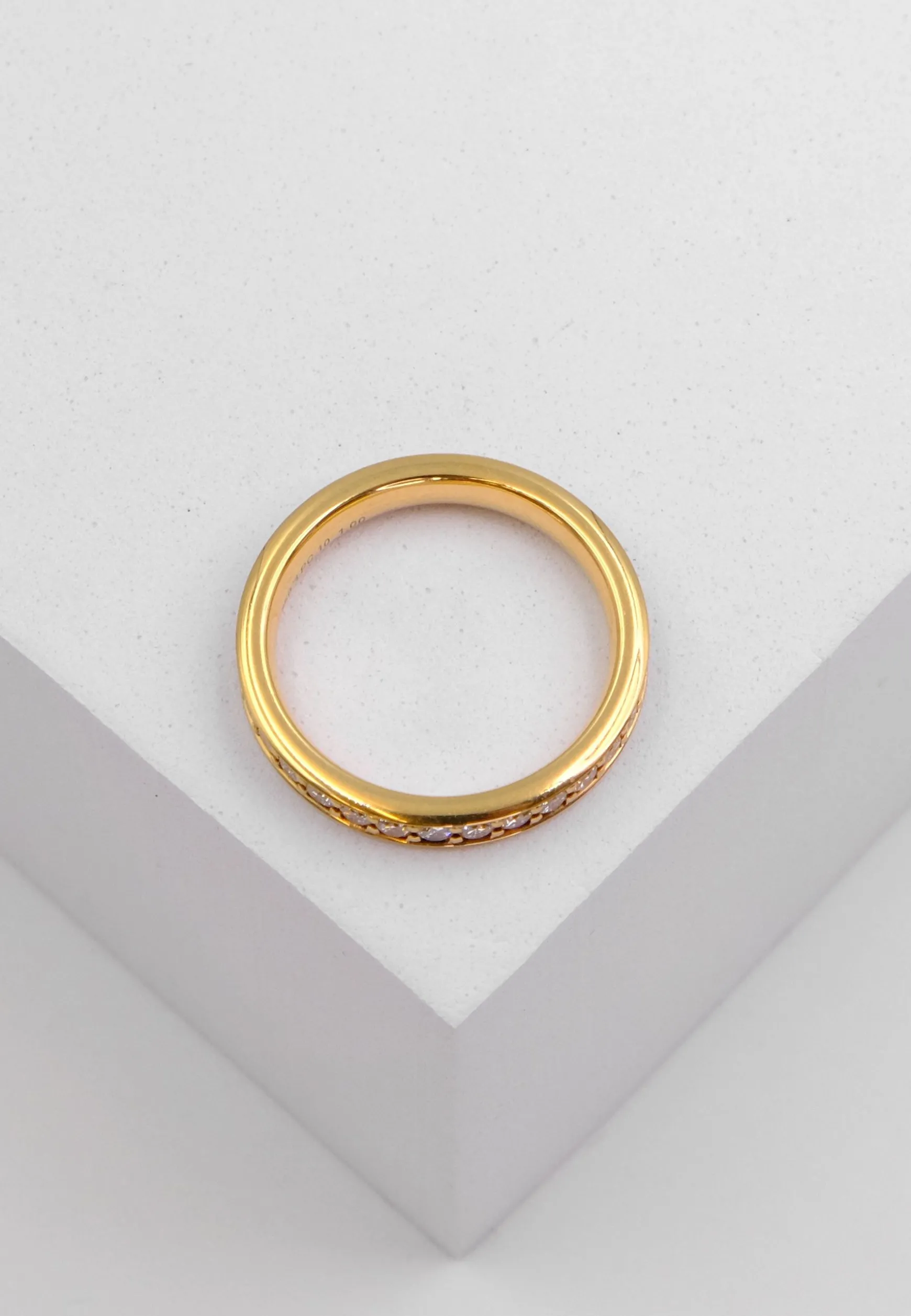 Mémoire Ring Diamant 1.00ct. Gelbgold 750