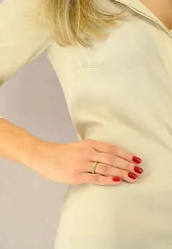 Mémoire Ring Diamant 2ct. Gelbgold 750