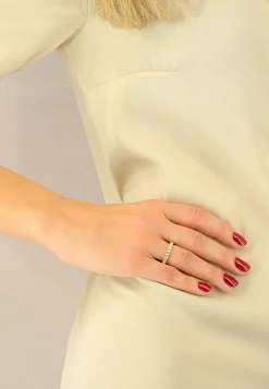 Mémoire Ring Diamant 2ct. Gelbgold 750