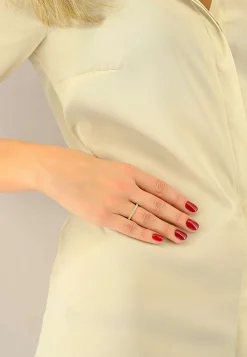 Mémoire Ring Diamant 1.00ct. Gelbgold 750