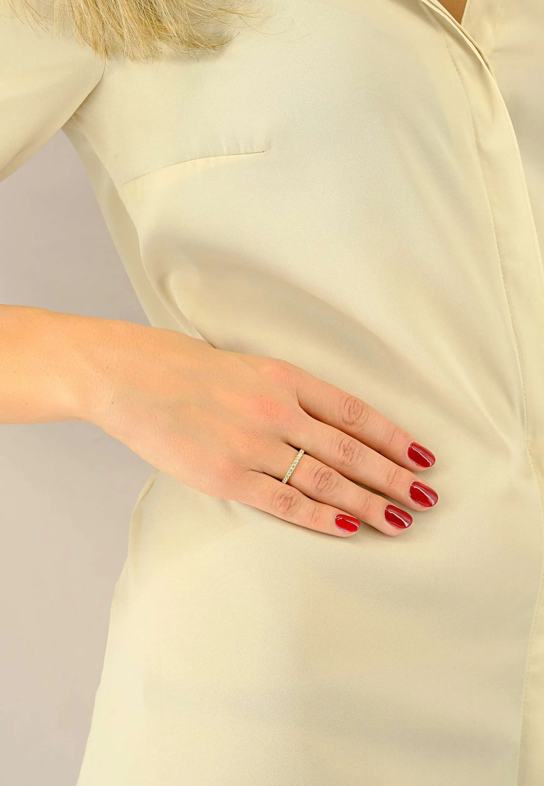 Mémoire Ring Diamant 1.00ct. Gelbgold 750