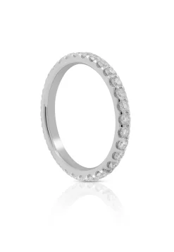 Mémoire Ring Diamant 1.00ct. Weissgold 750