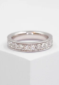Mémoire Ring Diamant 2ct. Weissgold 750