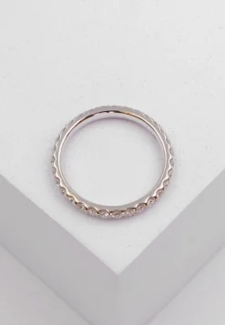 Mémoire Ring Diamant 1.00ct. Weissgold 750