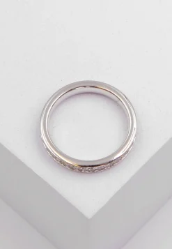 Mémoire Ring Diamant 1.00ct. Weissgold 750