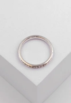 Mémoire Ring Diamant 0.50ct. Weissgold 750