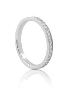 Mémoire-Ring Diamant 0.50ct. Weissgold 750