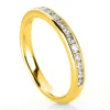 Mémoire-Ring 750/18K Gelbgold Diamant 0.34ct.