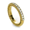 Mémoire-Ring 585/14K Gelbgold Diamant 0.48ct.