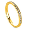 Mémoire-Ring 750/18K Gelbgold Diamant 0.15ct.
