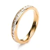 Mémoire-Ring 750/18K Gelbgold Diamant 0.5ct.