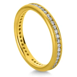 Mémoire-Ring 750/18K Gelbgold Diamant 0.5ct.