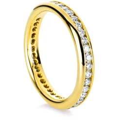 Mémoire-Ring 750/18K Gelbgold Diamant 0.75ct.