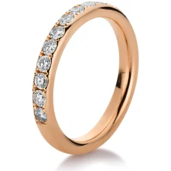Mémoire-Ring 750/18K Rotgold Diamant 0.62ct.