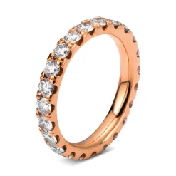 Mémoire-Ring 750/18K Rotgold Diamant 1.8ct.