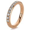 Mémoire-Ring 750/18K Rotgold Diamant 0.63ct.