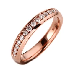 Mémoire-Ring 750/18K Rotgold Diamant 1ct.