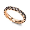 Mémoire-Ring 750/18K Rotgold Diamant 2.63ct.