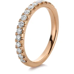 Mémoire-Ring 750/18K Rotgold Diamant 0.5ct.