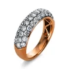 Mémoire-Ring 750/18K Rotgold Diamant 1.54ct.