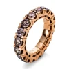 Mémoire-Ring 750/18K Rotgold Diamant 4.73ct.