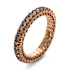Mémoire-Ring 750/18K Rotgold Diamant 0.95ct.