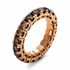 Mémoire-Ring 750/18K Rotgold Diamant 3.2ct.